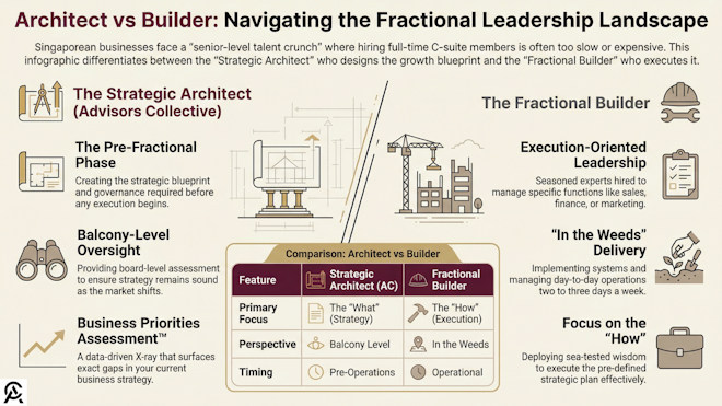 The Rise of Fractional Leadership in Singapore: Why Wise Companies are Renting Wisdom