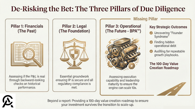 Pre-Investment Due Diligence: How the BPA™ De-Risks the Bet for VCs